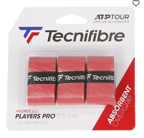 Tecnifibre Hydrocell Players Pro Overgrip 3er